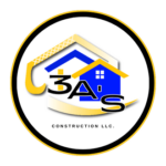 3 A's Construction LLC Logo